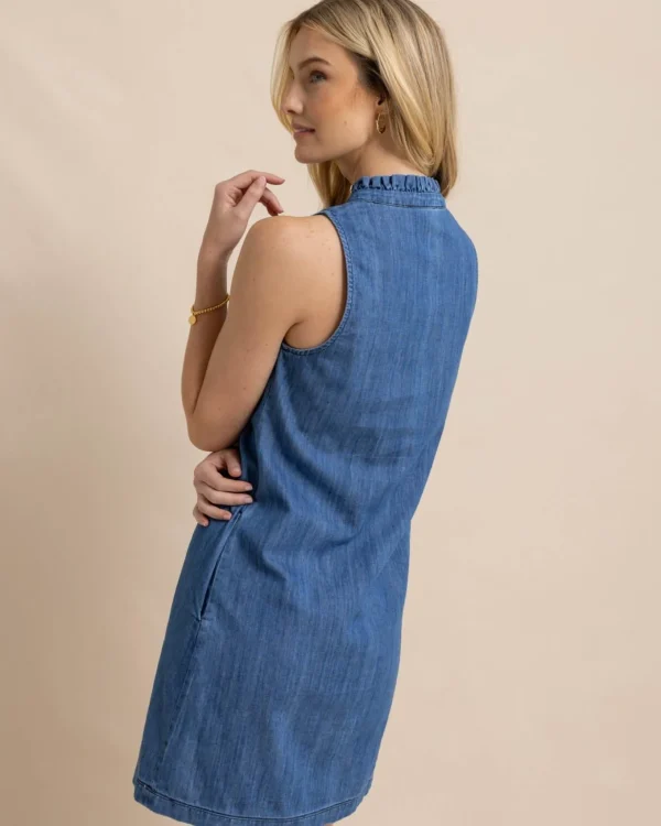 Southern Tide Adelyn Denim Dress< Dresses