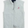 Southern Tide Alabama Crimson Tide Abercorn Vest< Outerwear