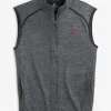 Southern Tide Alabama Crimson Tide Baybrook Heather Vest< Outerwear