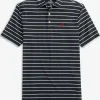 Southern Tide Alabama Crimson Tide Brrr°®Eeze Desmond Stripe Polo< Polo Shirts