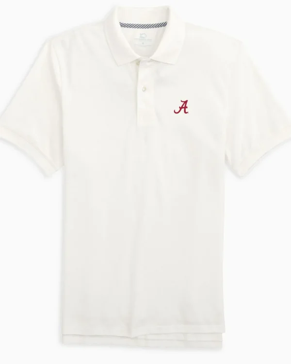 Southern Tide Alabama Crimson Tide Skipjack Polo Shirt< Polo Shirts