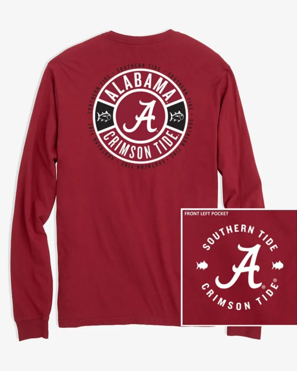 Southern Tide Alabama Tide Ring Badge T-Shirt< T-Shirts