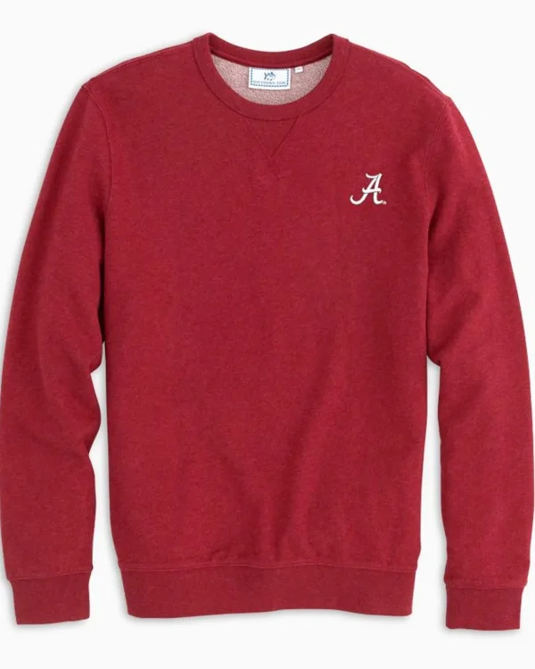 Southern Tide Alabama Upper Deck Pullover Sweatshirt< Outerwear