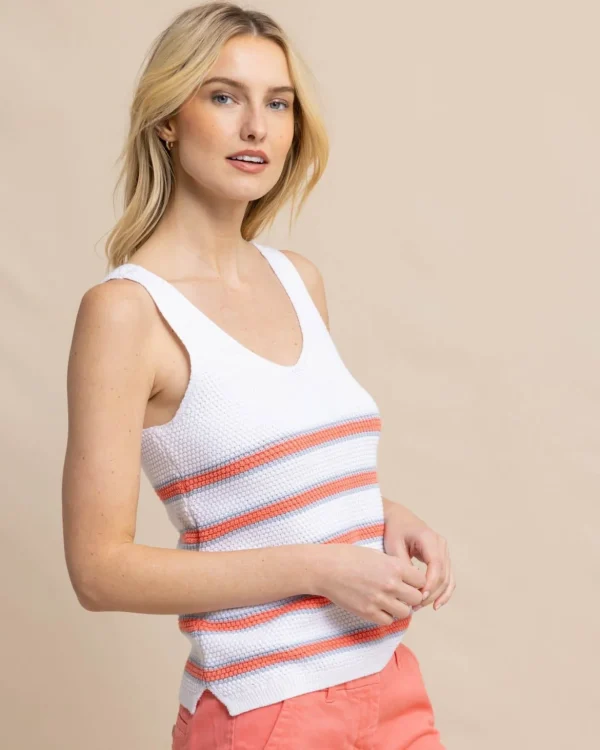 Southern Tide Alli Striped Sweater Tank< Shop Gift Guide