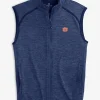 Southern Tide Auburn Tigers Baybrook Heather Vest< Outerwear