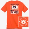 Southern Tide Auburn Tigers Fishing Flag T-Shirt< T-Shirts