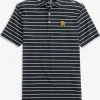 Southern Tide Baylor Bears Brrr°®Eeze Desmond Stripe Polo< Polo Shirts