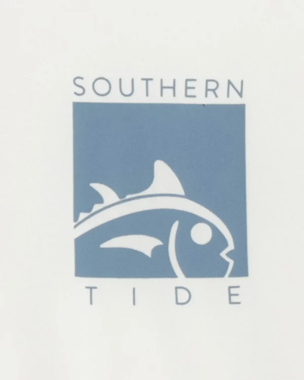 Southern Tide Boxed Chest Performance Long Sleeve T-Shirt< T-Shirts