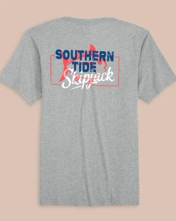 Southern Tide Boxy Skipjack Heather Short Sleeve T-Shirt< T-Shirts