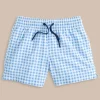 Southern Tide Boys Baldwin Gingham Printed Swim Trunk< Boys Swim Trunks