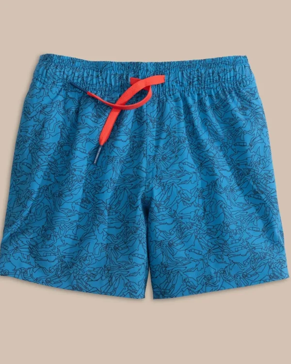 Southern Tide Boys Dive In Swim Trunk< Boys Swim Trunks