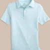 Southern Tide Boys Driver Camden Stripe Performance Polo< Boys Polo Shirts