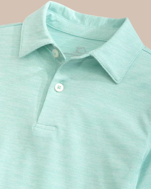 Southern Tide Boys Driver Spacedye Polo Shirt< Boys Polo Shirts