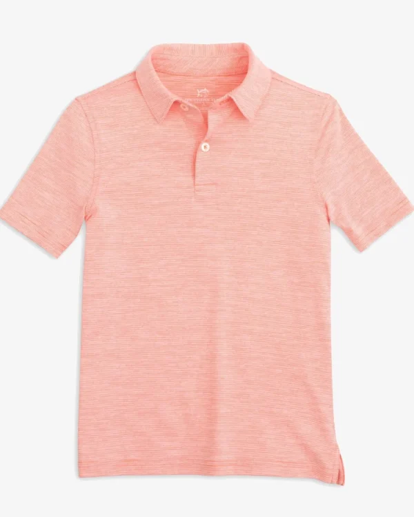 Southern Tide Boys Driver Spacedye Polo Shirt< Boys Polo Shirts