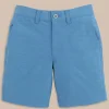 Southern Tide Boys Heathered T3 Gulf Short< Boys Shorts