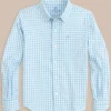 Southern Tide Boys Long Sleeve Hartwell Plaid Sport Shirt< Boys Button Down Shirts