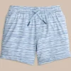 Southern Tide Boys Ocean Water Stripe Swim Trunk< Boys Swim Trunks