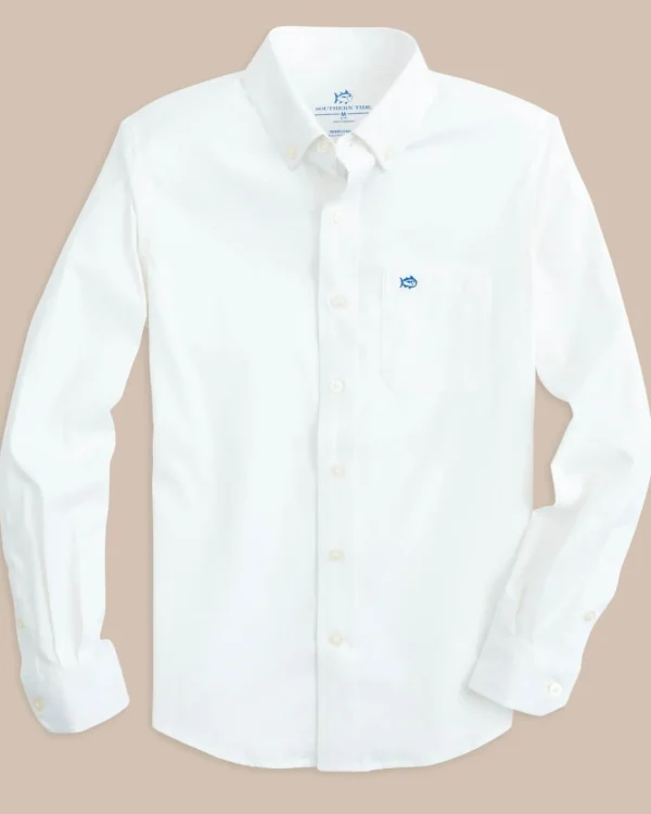 Southern Tide Boys Solid Intercoastal Button Down Shirt< Boys Button Down Shirts