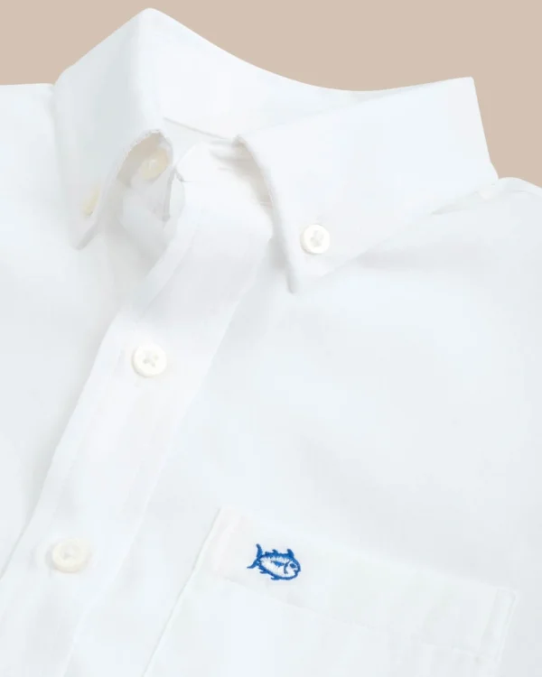 Southern Tide Boys Solid Intercoastal Button Down Shirt< Boys Button Down Shirts