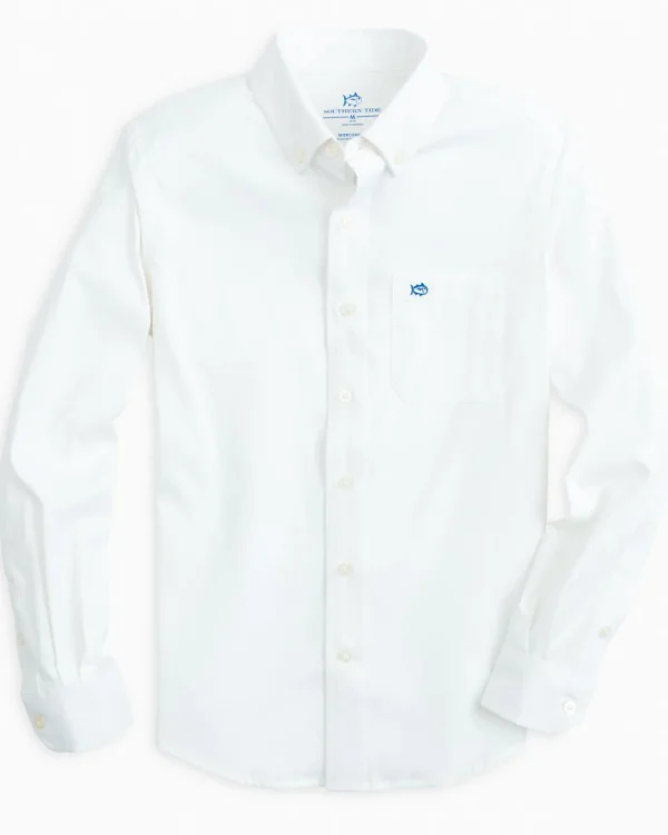 Southern Tide Boys Solid Intercoastal Button Down Shirt< Boys Button Down Shirts