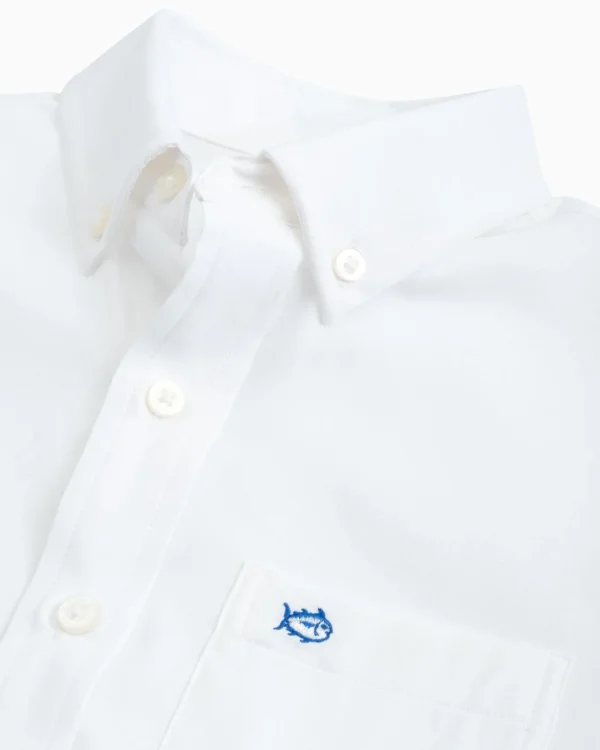 Southern Tide Boys Solid Intercoastal Button Down Shirt< Boys Button Down Shirts