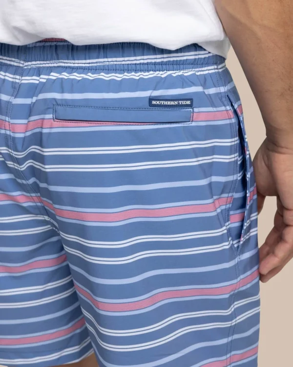 Southern Tide Breton Stripe Swim Trunk< Swim