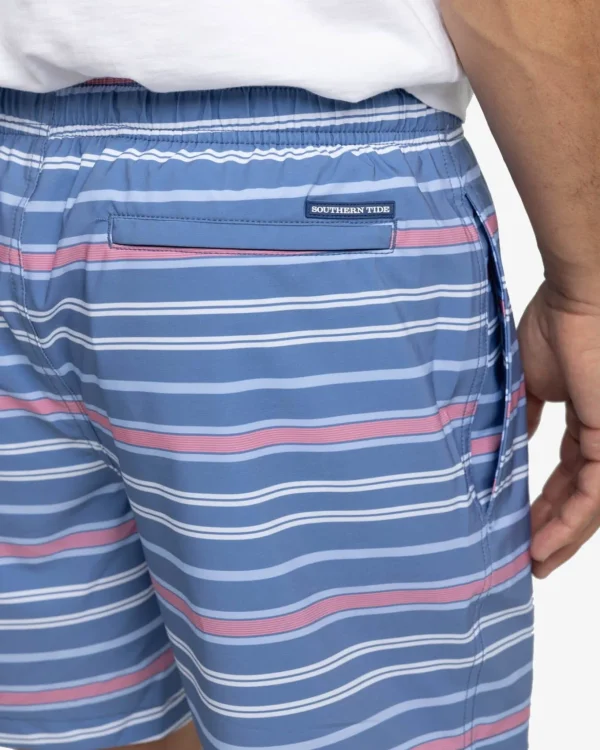 Southern Tide Breton Stripe Swim Trunk< Swim