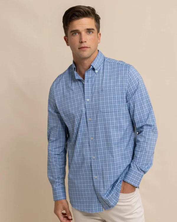 Southern Tide Brrr° Intercoastal Pettigru Plaid Long Sleeve Sport Shirt< Sport Shirts & Button Downs