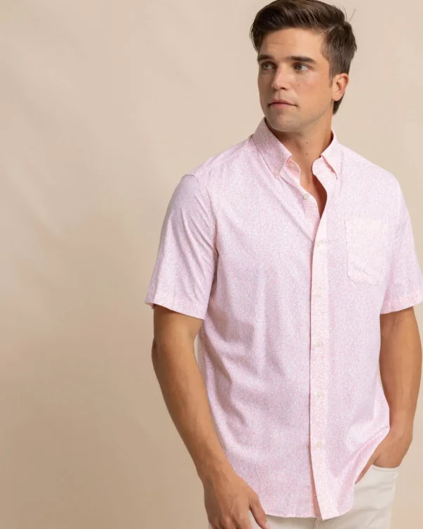 Southern Tide Brrr° Intercoastal That Floral Feeling Short Sleeve Sport Shirt< Sport Shirts & Button Downs