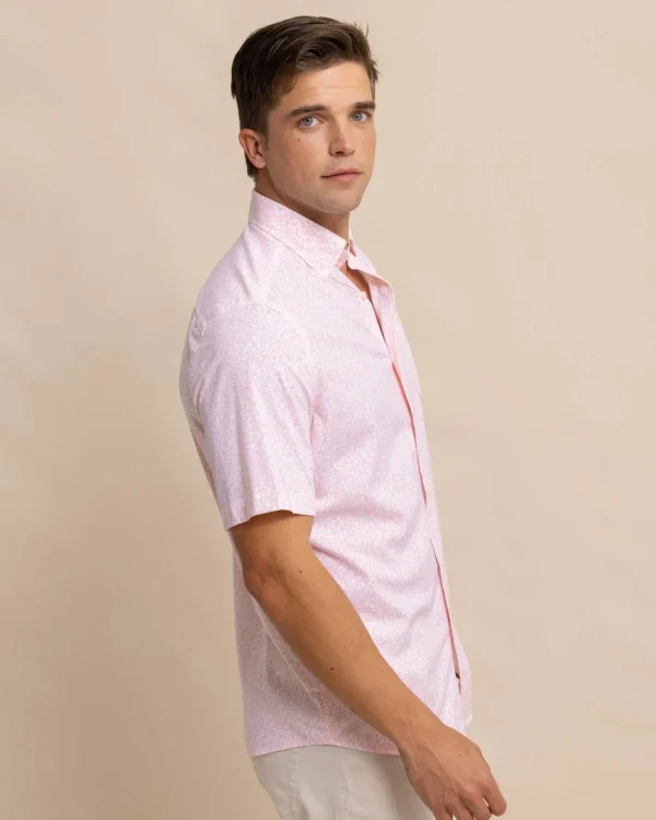 Southern Tide Brrr° Intercoastal That Floral Feeling Short Sleeve Sport Shirt< Sport Shirts & Button Downs