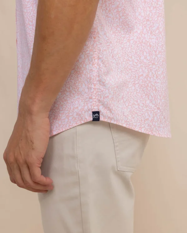 Southern Tide Brrr° Intercoastal That Floral Feeling Short Sleeve Sport Shirt< Sport Shirts & Button Downs