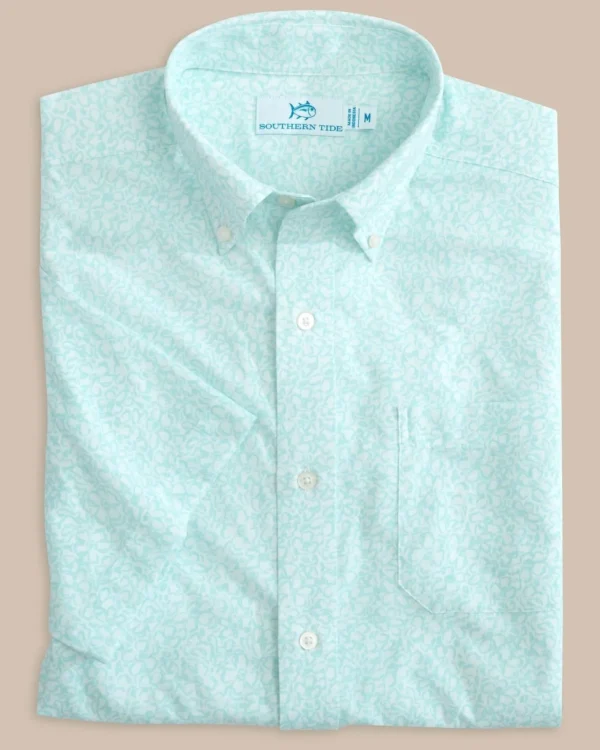 Southern Tide Brrr° Intercoastal That Floral Feeling Short Sleeve Sport Shirt< Sport Shirts & Button Downs