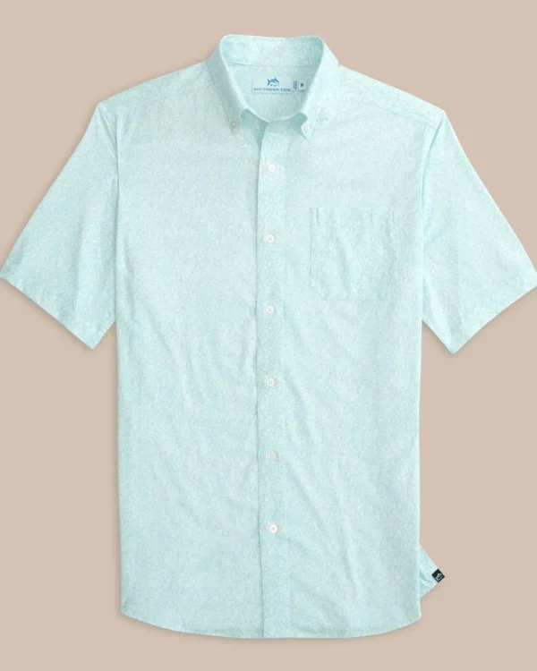 Southern Tide Brrr° Intercoastal That Floral Feeling Short Sleeve Sport Shirt< Sport Shirts & Button Downs