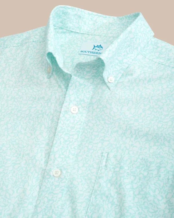 Southern Tide Brrr° Intercoastal That Floral Feeling Short Sleeve Sport Shirt< Sport Shirts & Button Downs