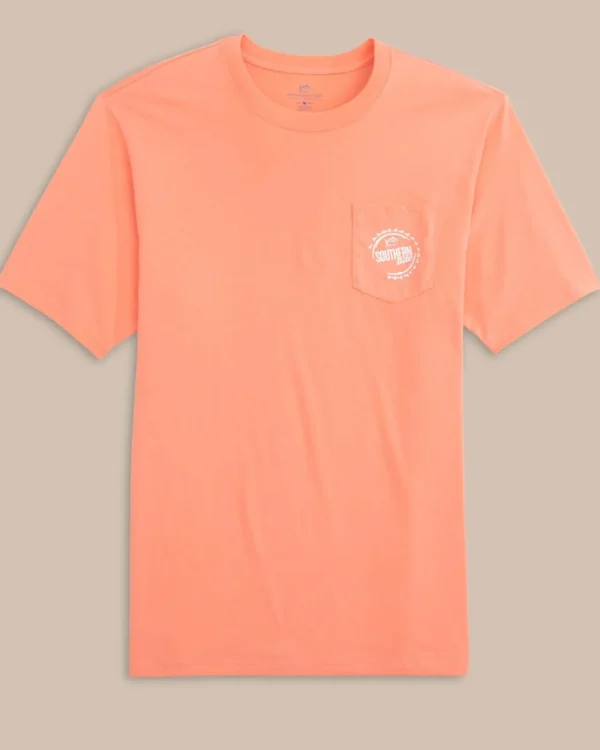 Southern Tide Caps Off Badge Short Sleeve T-Shirt< T-Shirts