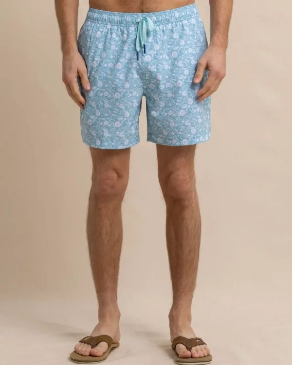 Southern Tide Caps Off Swim Trunk< Swim