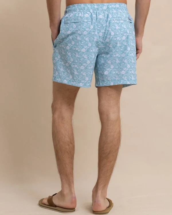 Southern Tide Caps Off Swim Trunk< Swim