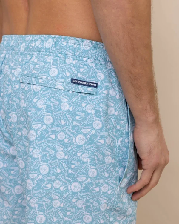 Southern Tide Caps Off Swim Trunk< Swim