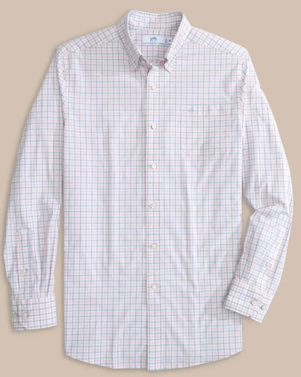 Southern Tide Charleston Larkin Check Long Sleeve Sport Shirt< Sport Shirts & Button Downs