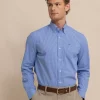 Southern Tide Charleston Parkwood Micro-Gingham Long Sleeve Sport Shirt< Sport Shirts & Button Downs