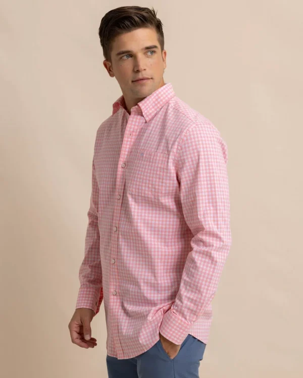 Southern Tide Charleston Roanoke Check Long Sleeve Sport Shirt< Sport Shirts & Button Downs