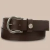 Southern Tide Classic Leather Belt< Belts