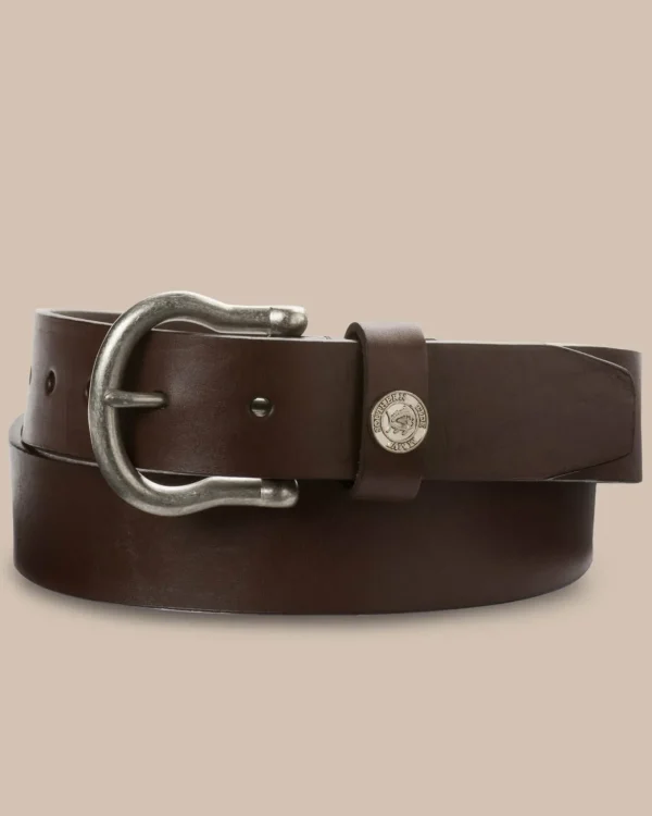 Southern Tide Classic Leather Belt< Belts