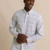 Southern Tide Coastal Passage Pelham Gingham Long Sleeve Sport Shirt< Sport Shirts & Button Downs