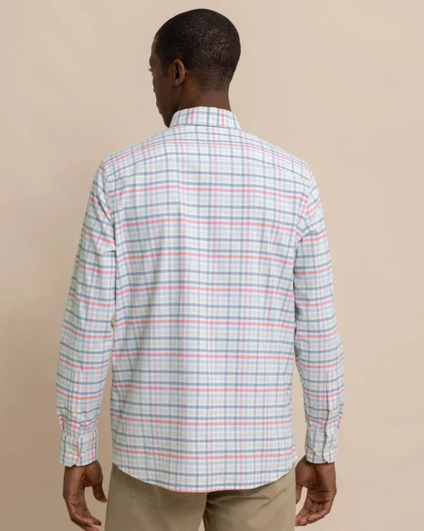 Southern Tide Coastal Passage Pelham Gingham Long Sleeve Sport Shirt< Sport Shirts & Button Downs