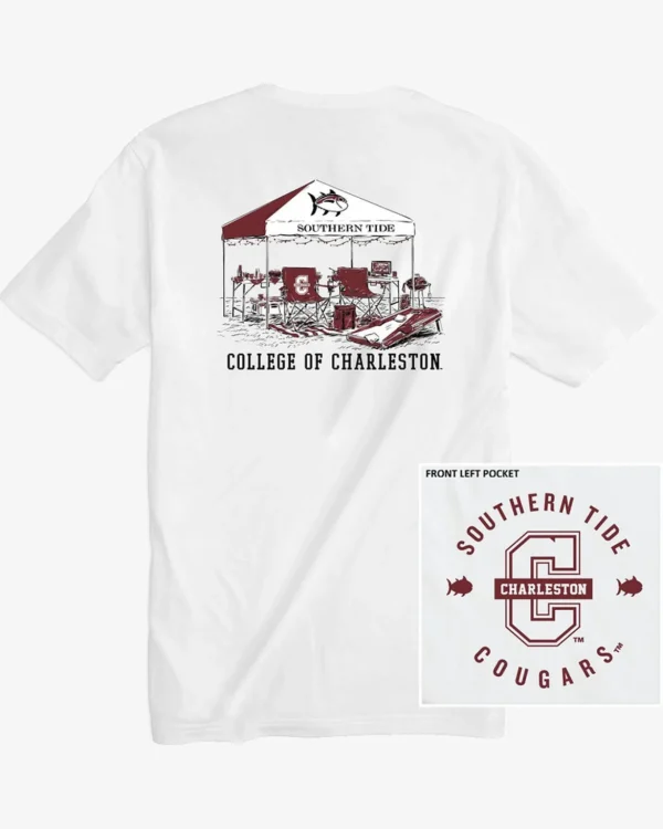 Southern Tide College Of Charleston Tailgate Time T-Shirt< T-Shirts