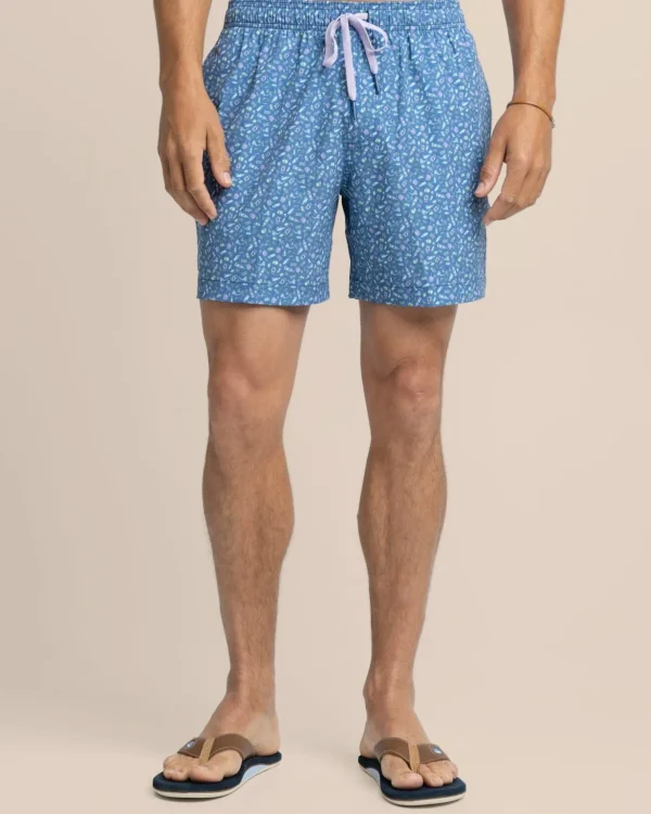 Southern Tide Dazed And Transfused Swim Trunk< Swim