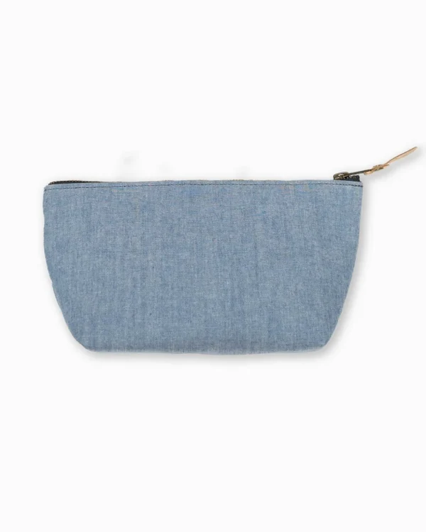 Southern Tide Denim Travel Pouch< Hats & Bags