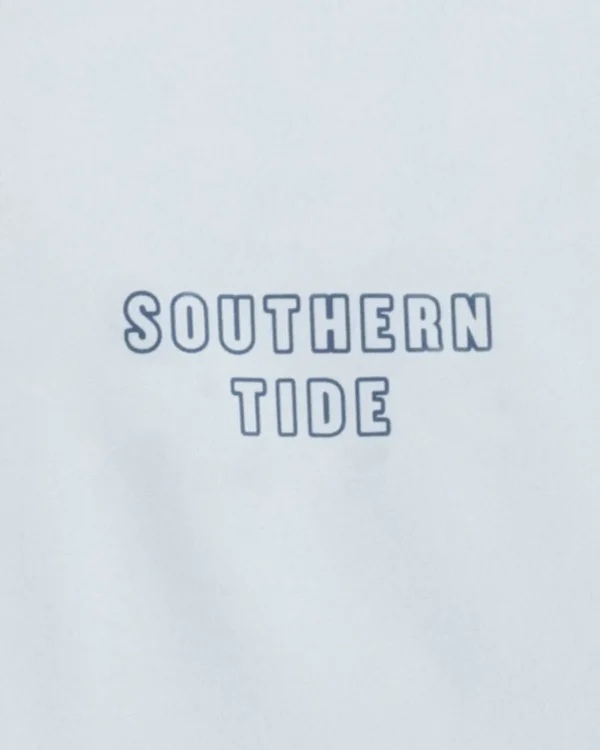 Southern Tide Dotted Sportfish Stack Long Sleeve Performance T-Shirt< T-Shirts