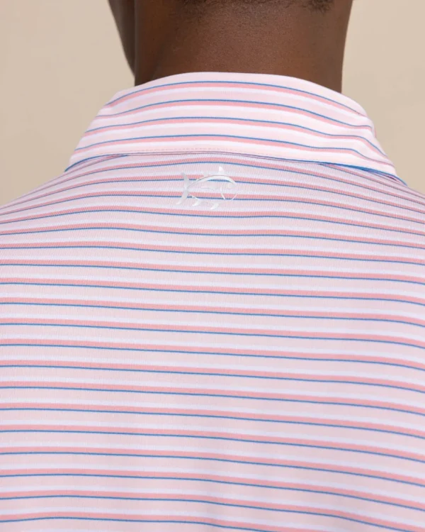 Southern Tide Driver Carova Stripe Polo Shirt< Polo Shirts